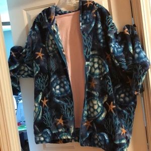 Josephine’s handmade new fleece jacket no tags